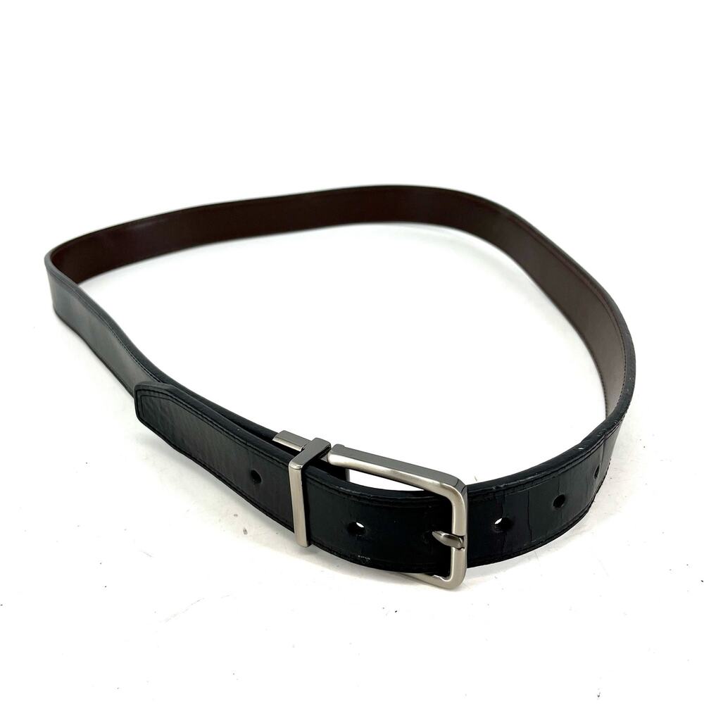 Dockers NEW Men's black‎ leather belt (46"/115cm)